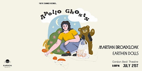 Apollo Ghosts || Martian Broadcloak || Earthen Dolls // LIVE @ GBT tickets