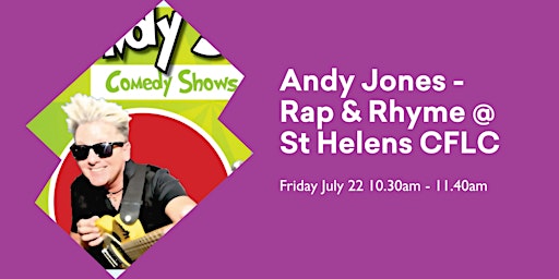 Andy Jones - Rap and Rhyme @ St Helens Child & Family Learning Centre