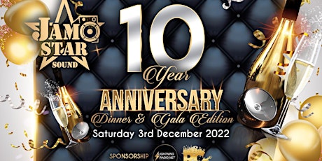 Jamostar 10 Year Anniversary tickets