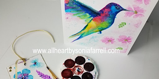 Coffee, Cake & Paint: Nature's Dazzle Watercolour Art Mudgeeraba  primärbild