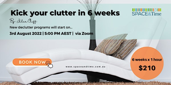 Kick the clutter in 6 weeks