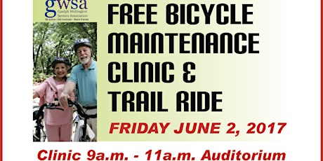GWSA Free Bicycle Maintenance Clinic & Trail Ride primary image