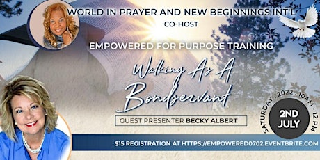 Empowered for Purpose Training: Walking As a Bondservant tickets