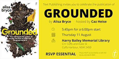 Grounded Book Launch tickets
