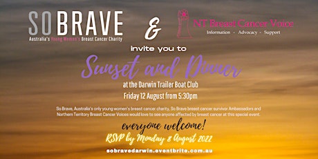 Darwin Sunset & Dinner for Breast Cancer tickets