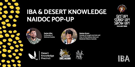 IBA x Desert Knowledge NAIDOC Pop-up tickets