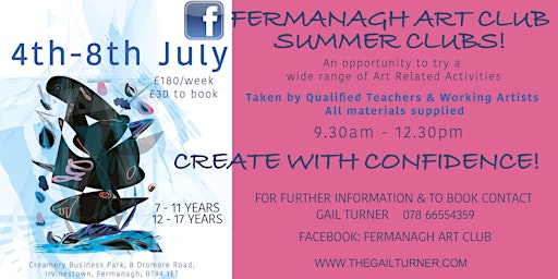 Fermanagh Art Club Summer Camp