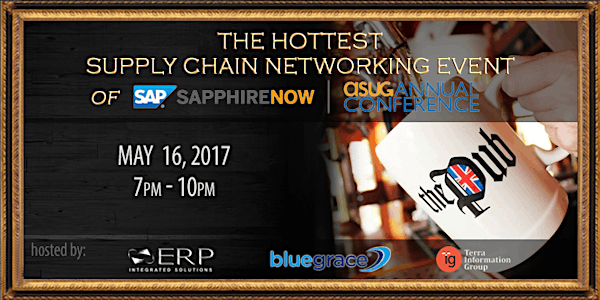 Supply Chain Networking Event @ The Pub