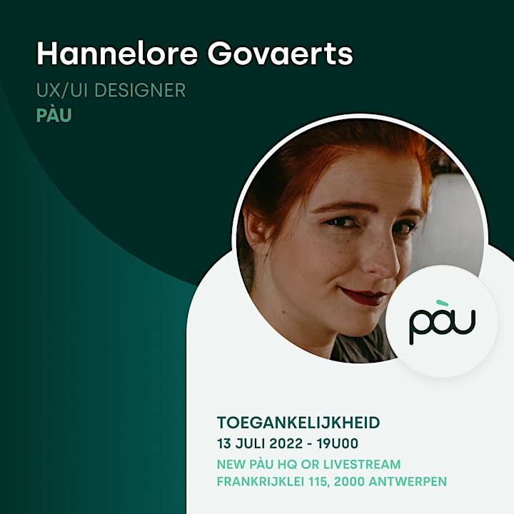 Afbeelding van Pàu Sessions: Accessibility  in product design