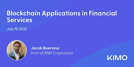 Blockchain Applications in Financial Services tickets