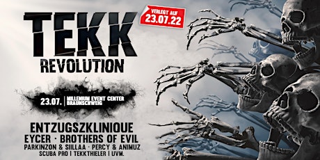 TEKK REVOLUTION | 23.07.22 | MEC Braunschweig Tickets