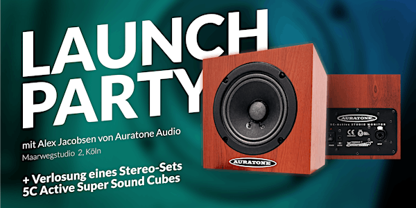 Auratone 5C Active Super Sound Cube Launch Party