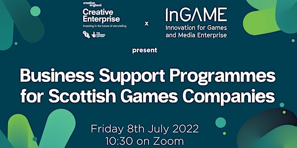 Creative Enterprise:  Business Programmes for Scottish Games Companies
