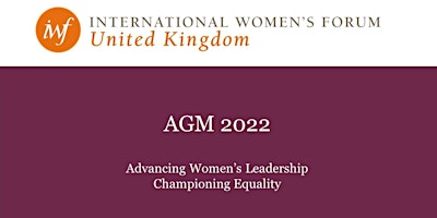 IWF UK Annual General Meeting 2022