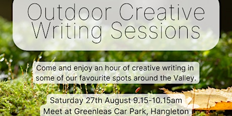 Outdoor Creative Writing Session - August