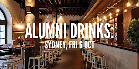 Alumni Friday Night Drinks: Sydney Edition primary image