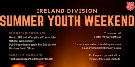 Summer Youth Weekend tickets