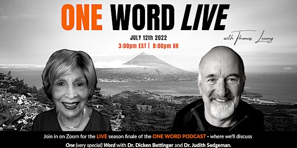 The One Word Podcast - Live Season Finale