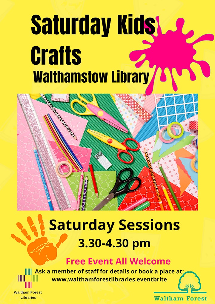 Saturday Craft @ Walthamstow Library image