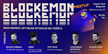 Blockemon Meetup 3006 tickets
