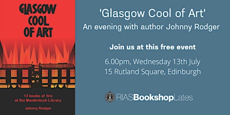RIAS Bookshop Lates... with Johnny Rodger tickets