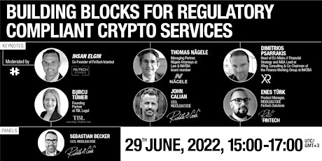 Building Blocks for Regulatory Compliant Crypto Services tickets