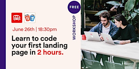 Online workshop: Create your landing page in 2 hours tickets
