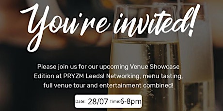 PRYZM Venue Showcase & Networking Event tickets