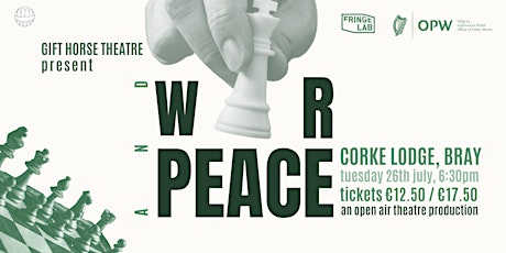 War & Peace - Open Air Theatre - Corke Lodge (Tuesday) tickets