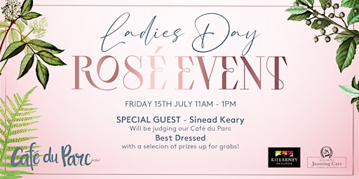 Ladies Day Rosé & Brunch in Café du Parc