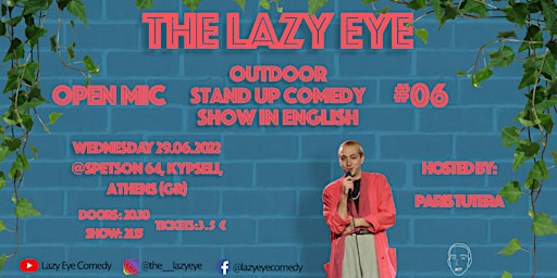Lazy Eye OUTDOOR Open Mic Comedy Show #06| Stand Up Comedy in English