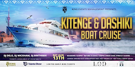 Kitenge & Dashiki Boat Cruise tickets