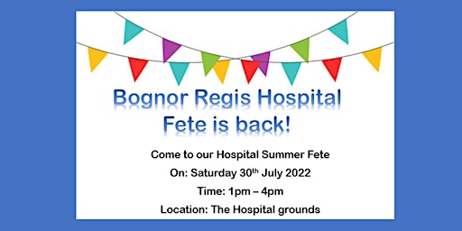 Bognor Hospital Summer Fete