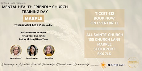 Mental Health Friendly Church Training Day - Marple tickets