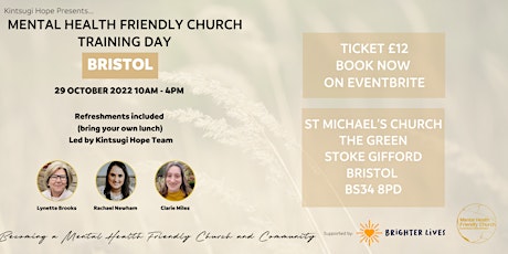 Mental Health Friendly Church Training Day - Bristol tickets