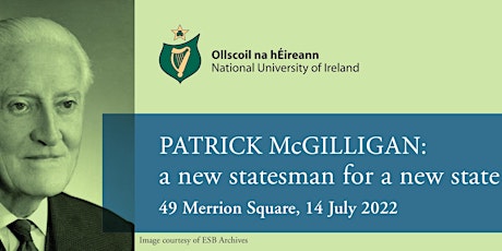 Patrick McGilligan | a new statesman for a new state tickets
