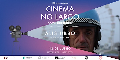 CINEMA NO LARGO com Doclisboa bilhetes