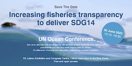 Increasing fisheries transparency to achieve SDG14 bilhetes