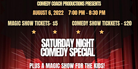 Saturday Night Comedy Special tickets