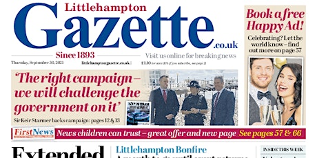 Littlehampton Gazette School Leaver's Edition tickets
