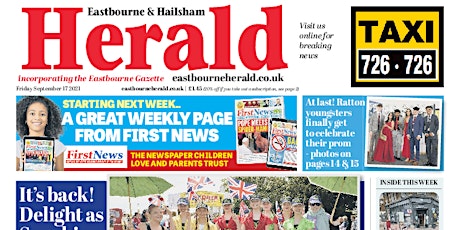 Eastbourne Herald School Leaver's Edition tickets