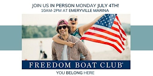 Independence Day Splash Into Boating Event  | FBC Emeryville