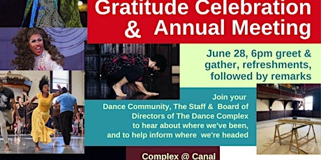 Gratitude Celebration and Annual Meeting tickets