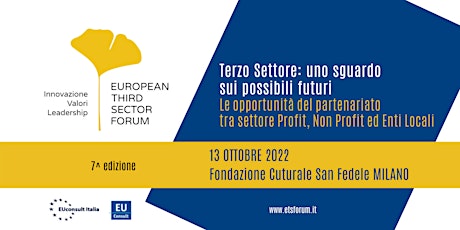 European Third Sector Forum 2022 biglietti