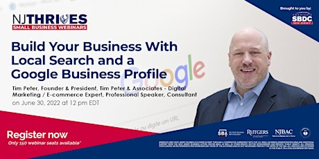 Build Your Business With Local Search and a Google Business Profile Tickets