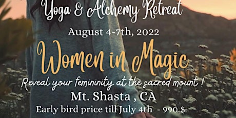 Yoga & Alchemy Retreat at Mt. Shasta primary image