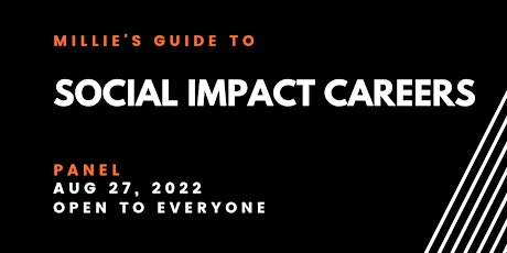 PANEL | Millie's Guide to  Social Impact Careers