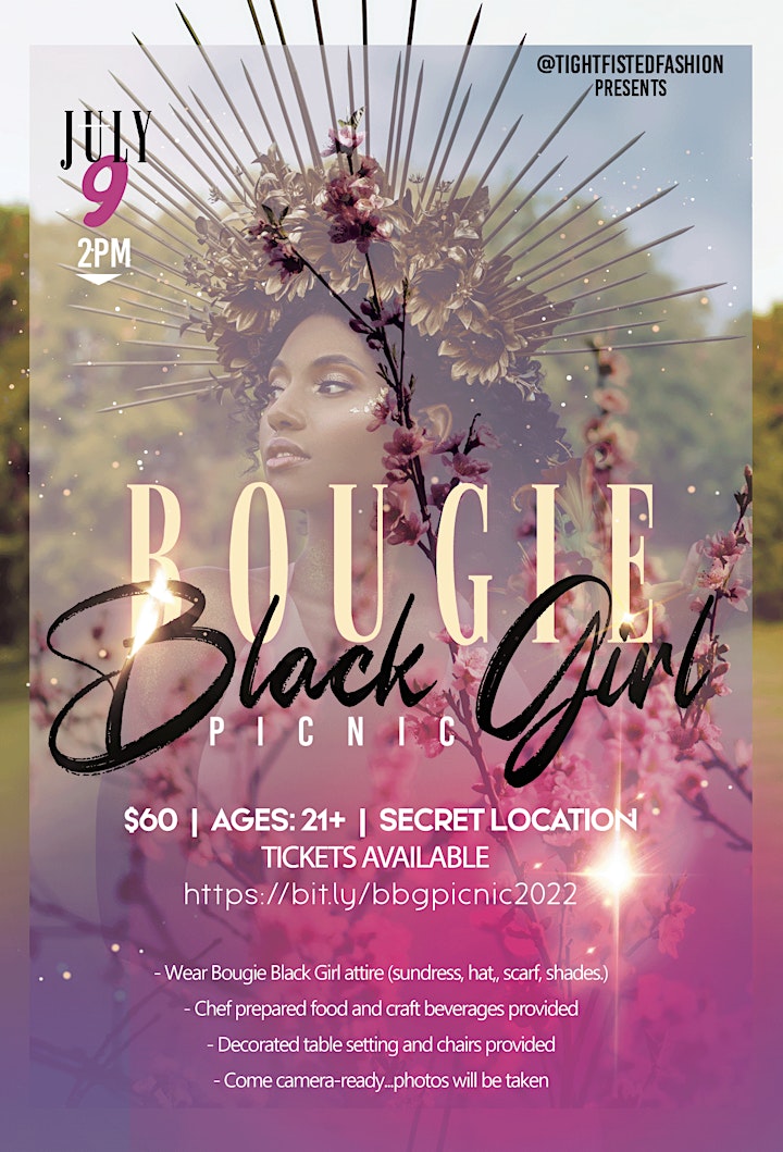 Bougie Black Girl Picnic Series 2022 image