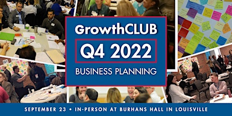 GrowthCLUB Business Planning tickets