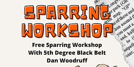 Sparring Workshop With Dan Woodruff 5th Degree primary image